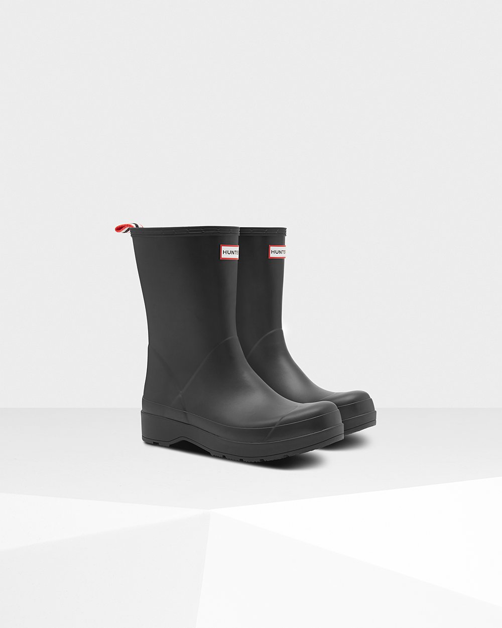 Botas Play Hunter Homem Pretas - Original Mid-Height Rain - 73GPBYTRH